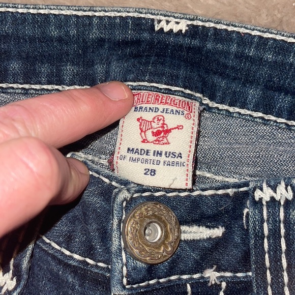 True Religion Julie Big T Straight Leg Jeans - Picture 5 of 8